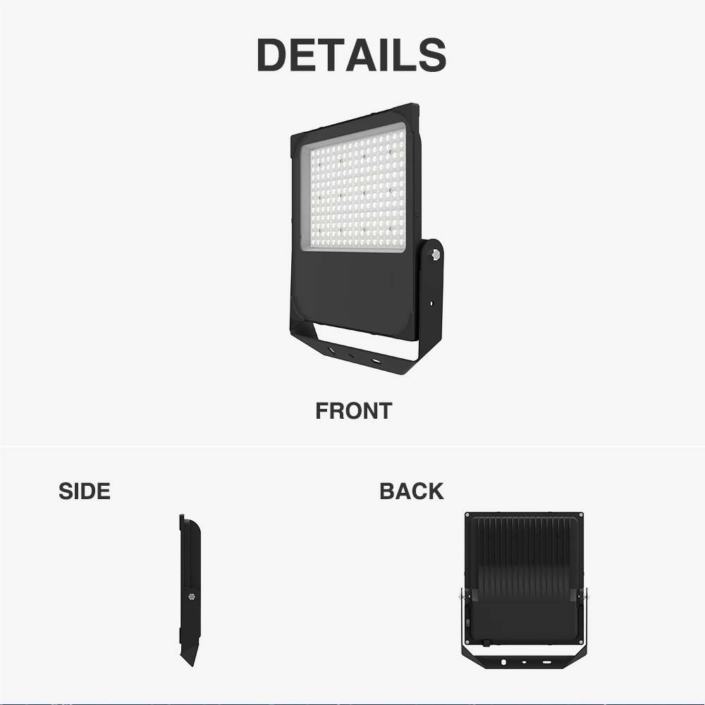 CE EMC RoHS TUV Saahome Outdoor Garden Super Bright Marine Grade Slim 80W 10W 100W IP66 400W Dusk to Dawn 30W 200W Outdoor Floodlight 50W Solar LED Flood Light