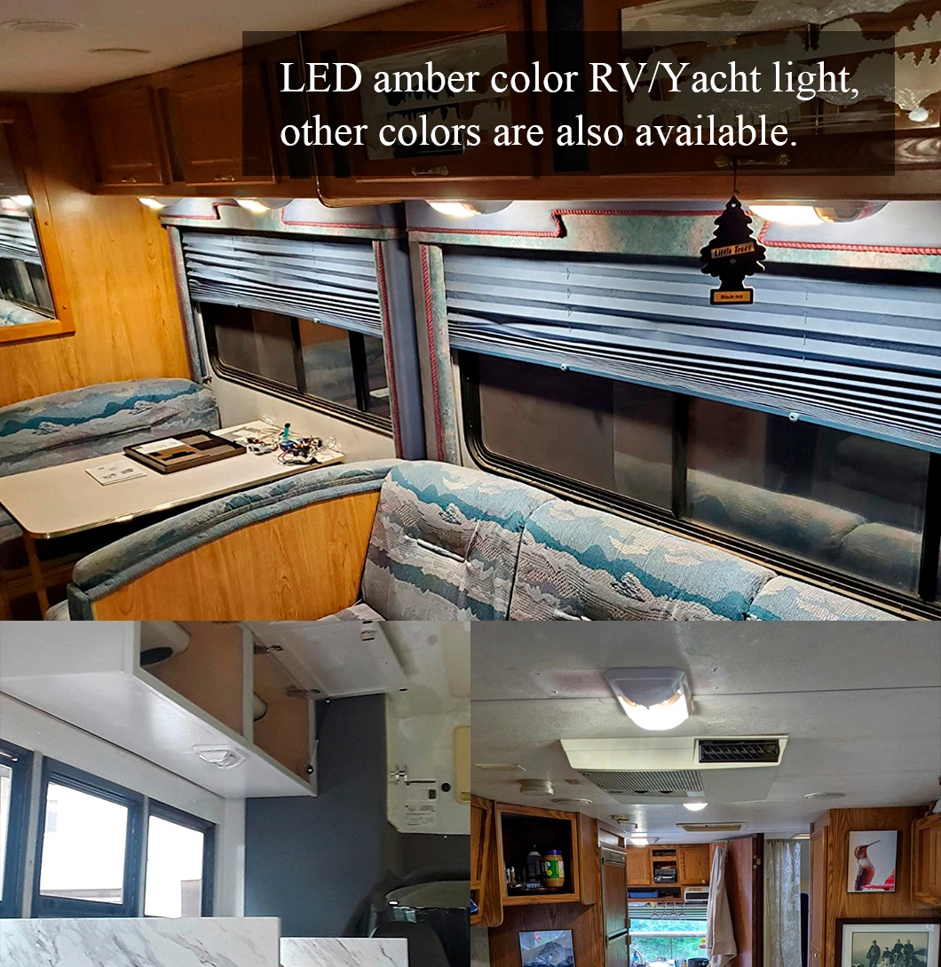 12V LED RV Ceiling Dome Light for RV Camper