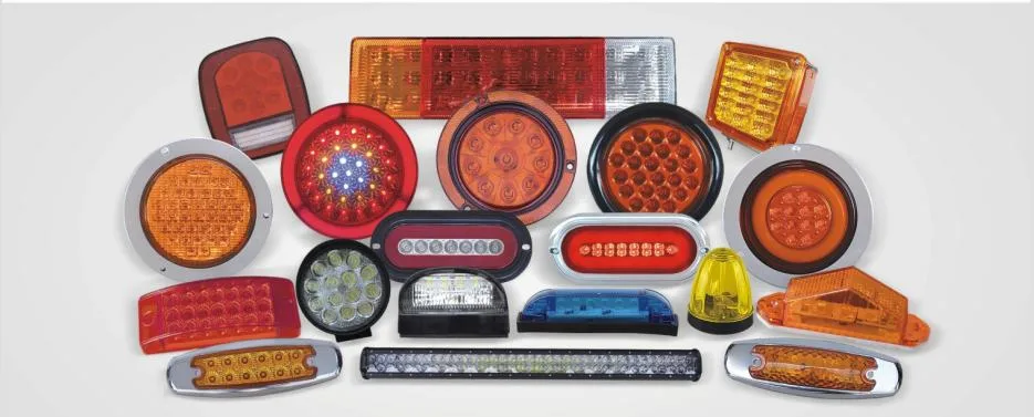 Universal LED Trailer Combination Tail Rear Lamps Turn Stop Brake Reverse Running Light Signal Light